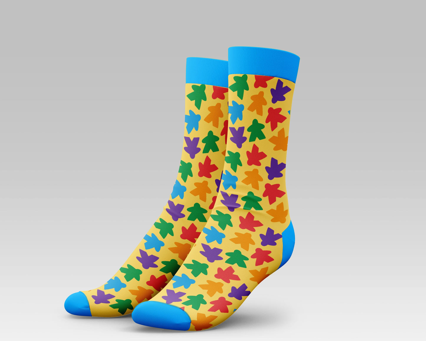 Meeple Yellow Socks